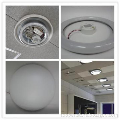 100-240V CE ROHS PSE circular led tube lamps GY10Q Interna/external dr